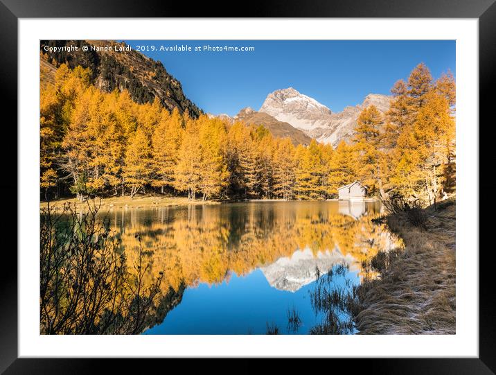 Albulapass Framed Mounted Print by DiFigiano Photography