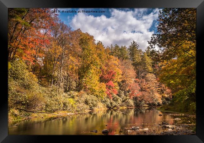 Linville River Framed Print by DiFigiano Photography
