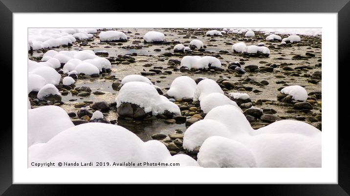 Rhine Winter Framed Mounted Print by DiFigiano Photography