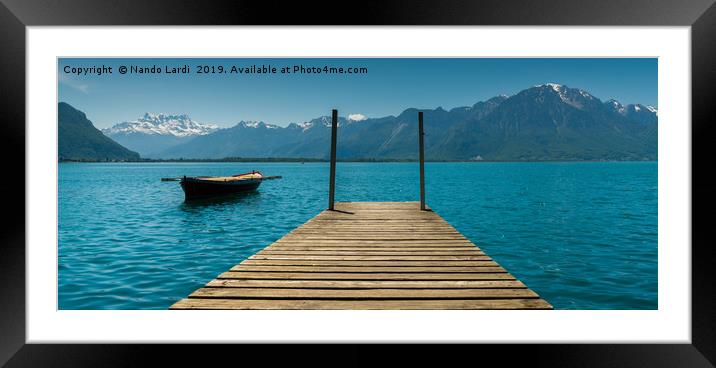 Lake Geneva Framed Mounted Print by DiFigiano Photography