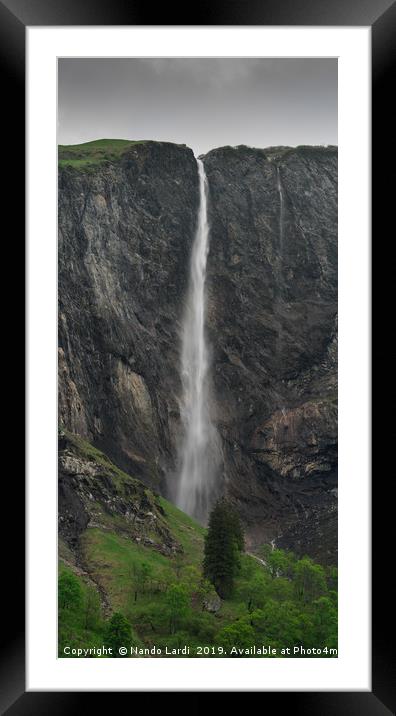 Ironhead Falls 2 Framed Mounted Print by DiFigiano Photography