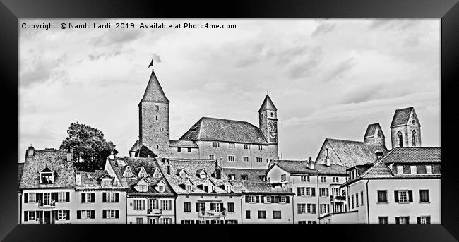 Rapperswil Castle 2 Framed Print by DiFigiano Photography