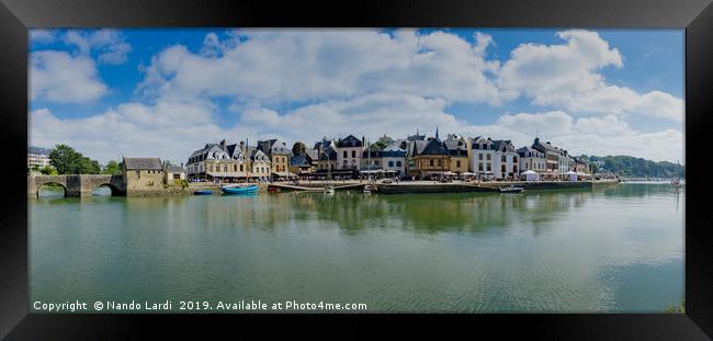 Auray Framed Print by DiFigiano Photography