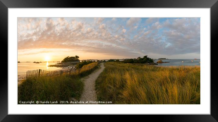 Pointe de Perihardy Framed Mounted Print by DiFigiano Photography