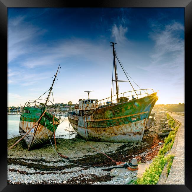 Camaret-Sur-Mer Framed Print by DiFigiano Photography
