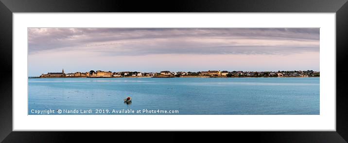 Roscoff Framed Mounted Print by DiFigiano Photography