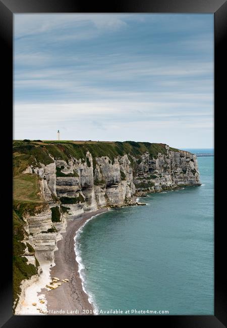 Cap d'Antifer II Framed Print by DiFigiano Photography