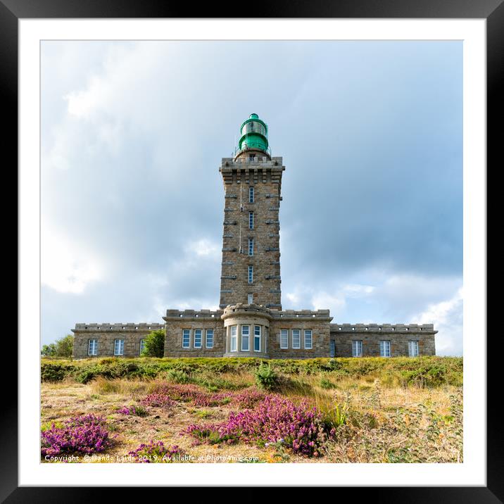 Cap Frehel Lighthouse Framed Mounted Print by DiFigiano Photography