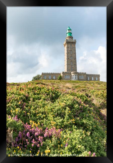 Cap Frehel Lighthouse 2 Framed Print by DiFigiano Photography