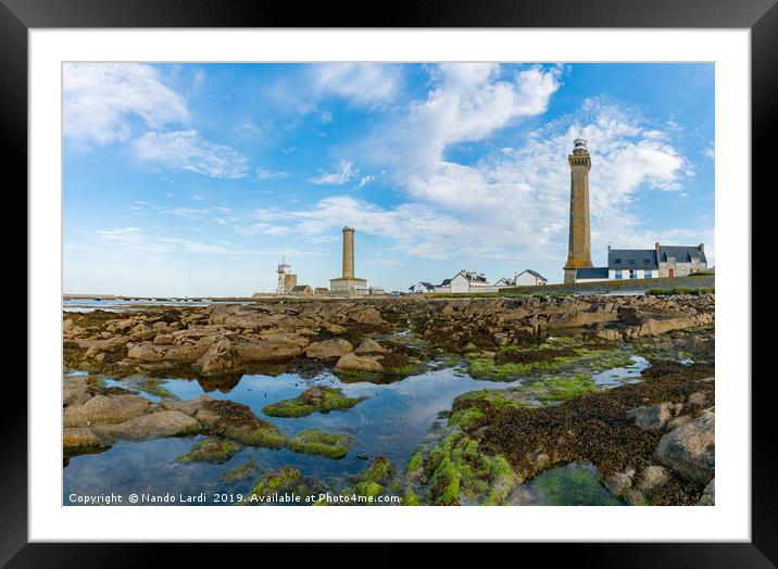 Eckmuhl Lighthouse 2 Framed Mounted Print by DiFigiano Photography