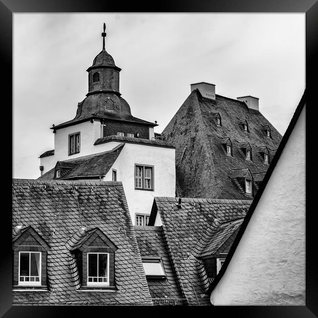 Limburg Rooftops Framed Print by DiFigiano Photography