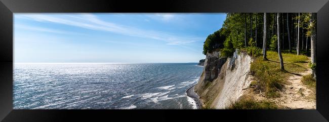 The Cliffs of Rugen Framed Print by DiFigiano Photography