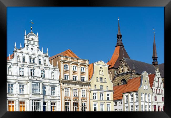 Downtown Rostock Framed Print by DiFigiano Photography