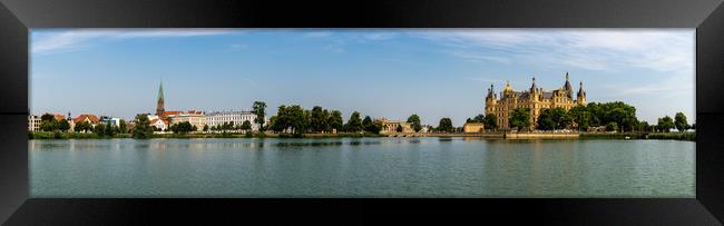 Schwerin Cityscape Framed Print by DiFigiano Photography