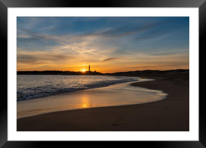 Playa de Mari Sucia Sunset Framed Mounted Print by DiFigiano Photography