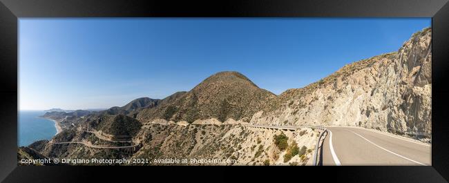 Mojacar Highway Framed Print by DiFigiano Photography