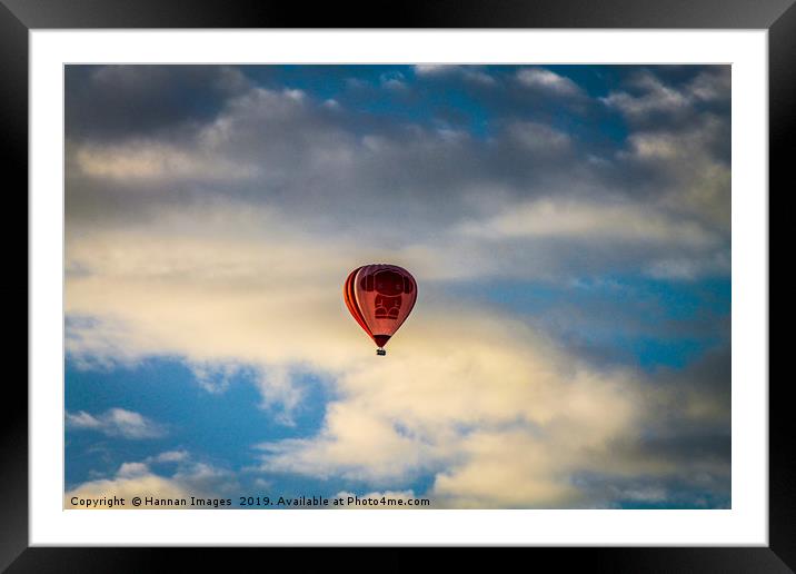 Solo Flight Framed Mounted Print by Hannan Images