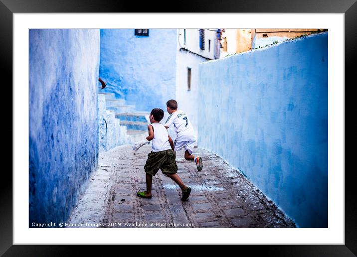 Boys at play Framed Mounted Print by Hannan Images