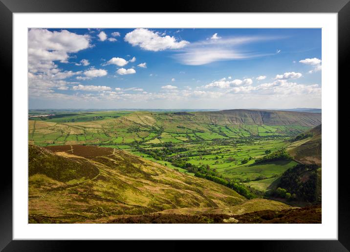 Edale, Peak District, England Framed Mounted Print by Phil Spalding