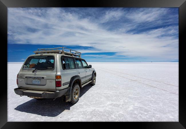 Salar de Uyuni Framed Print by Phil Spalding