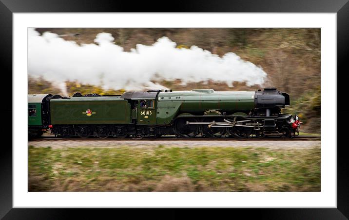 The Flying Scotsman Framed Mounted Print by Phil Spalding