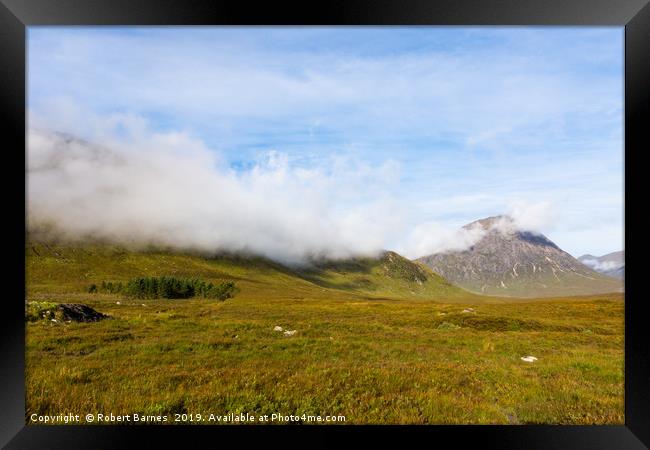 Rolling Mist Framed Print by Lrd Robert Barnes