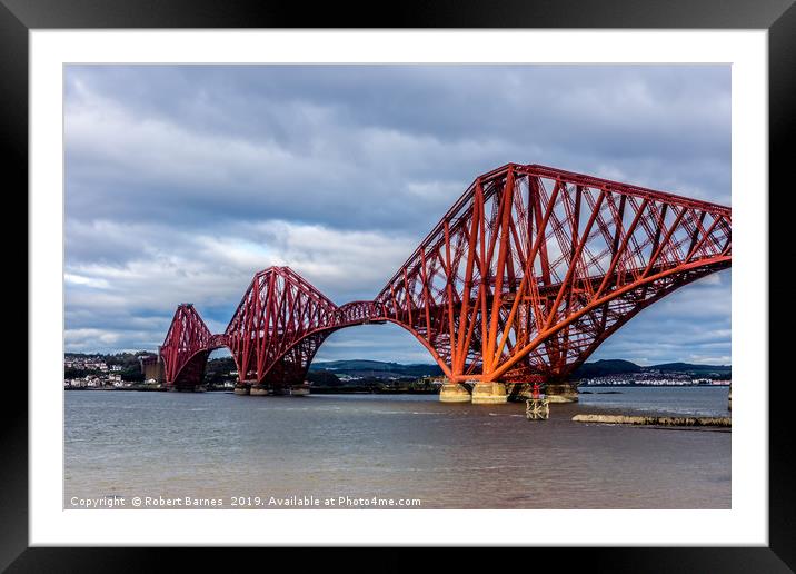 The Forth Bridge (Railway) Framed Mounted Print by Lrd Robert Barnes