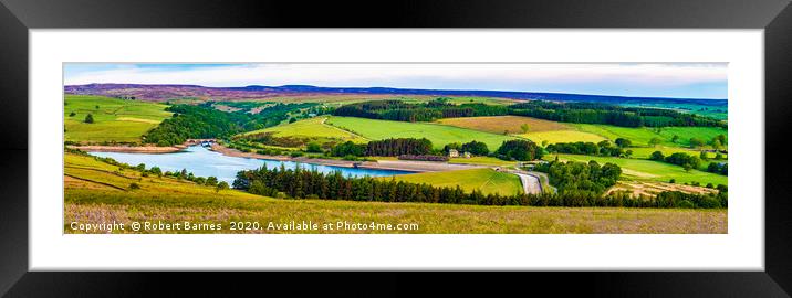 Dale Views at Scar House Framed Mounted Print by Lrd Robert Barnes