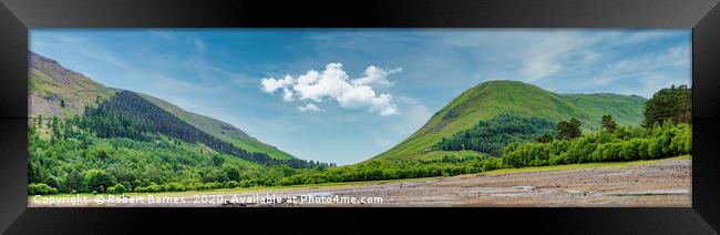 Thirlmere Panoramic Framed Print by Lrd Robert Barnes