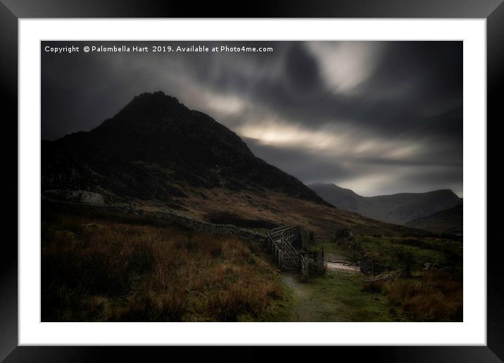 The East Face of Tryfan Framed Mounted Print by Palombella Hart