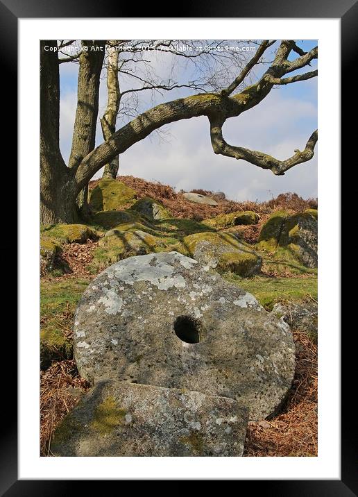 Millstone. Framed Mounted Print by Ant Marriott