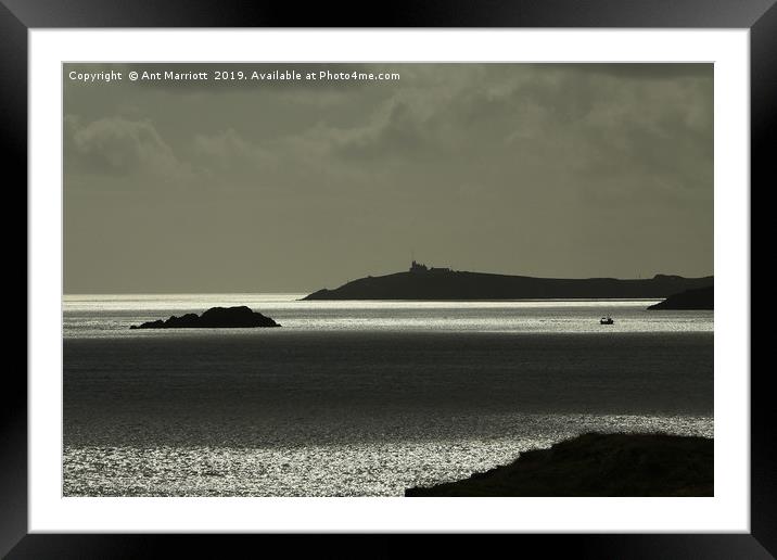 Point Lynas Lighthouse. Framed Mounted Print by Ant Marriott