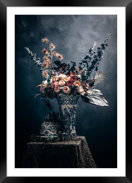 Summer Flowers Framed Mounted Print by Steffen Gierok-Latniak