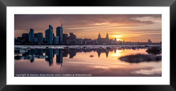 First Light Framed Mounted Print by Dominic Shaw-McIver