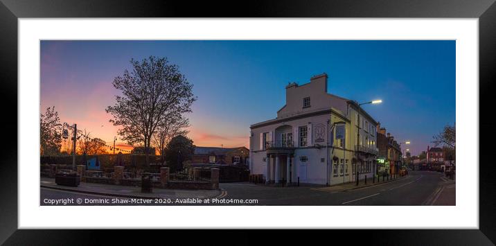 Woolton Village Sunrise Framed Mounted Print by Dominic Shaw-McIver
