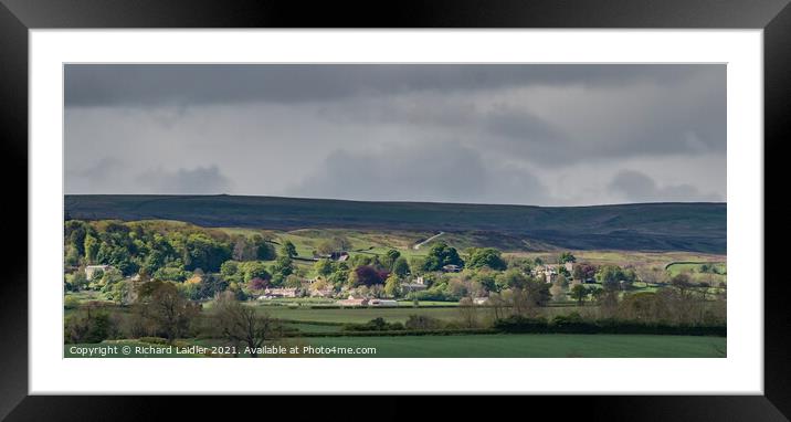 Barningham in the Spotlight Framed Mounted Print by Richard Laidler