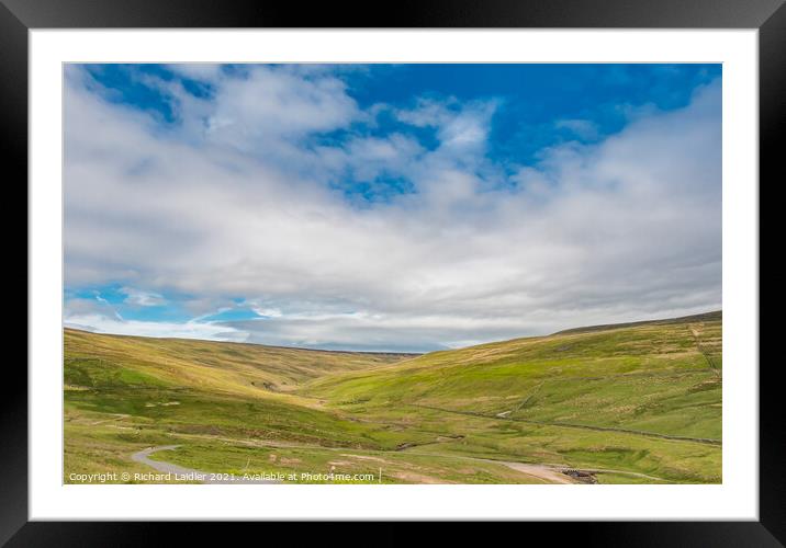 The Hudes Hope, Teesdale in Early Summer Framed Mounted Print by Richard Laidler