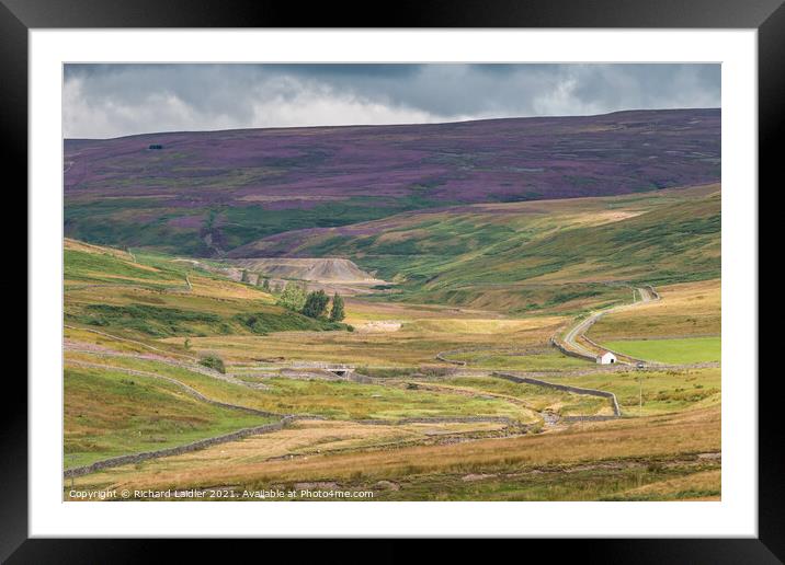 Great Eggleshope, Teesdale Framed Mounted Print by Richard Laidler