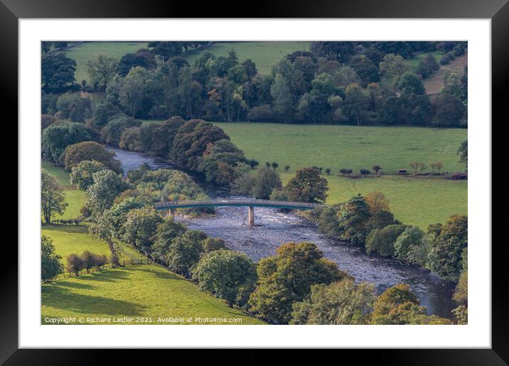 Cross over into the sunlight Framed Mounted Print by Richard Laidler