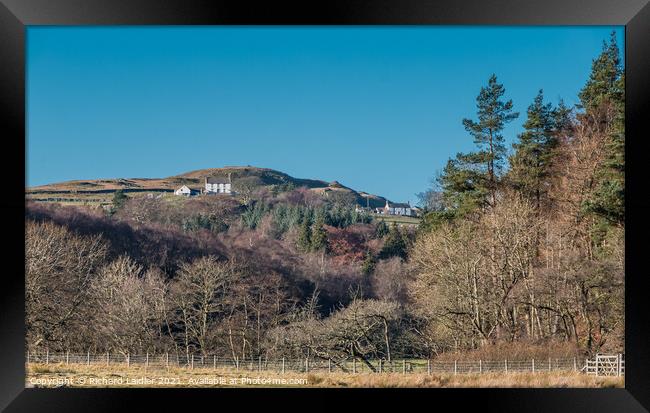 East and West Force Garth Farms, Teesdale Framed Print by Richard Laidler