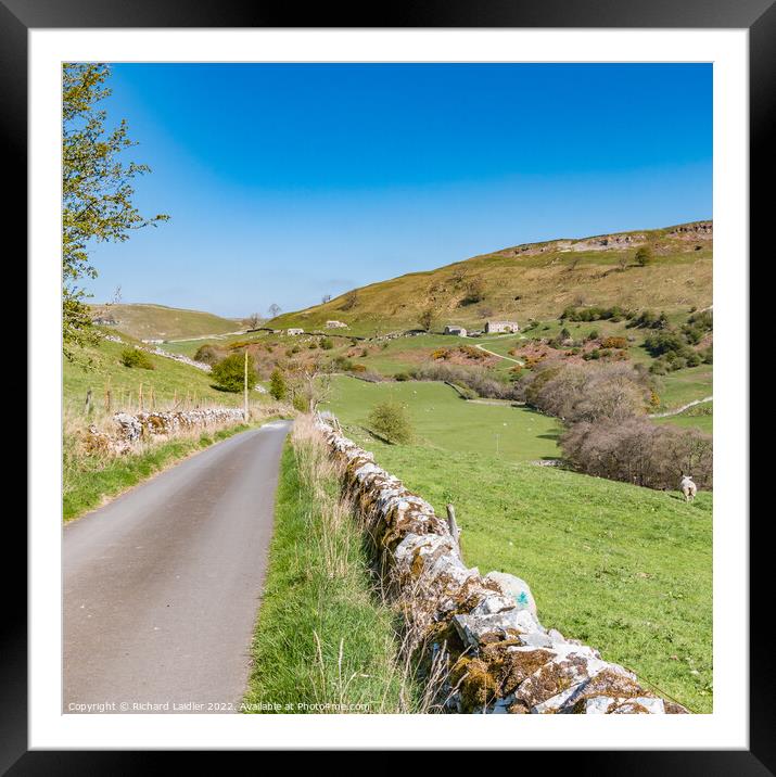 Towards Orgate from Skelton Lane Framed Mounted Print by Richard Laidler