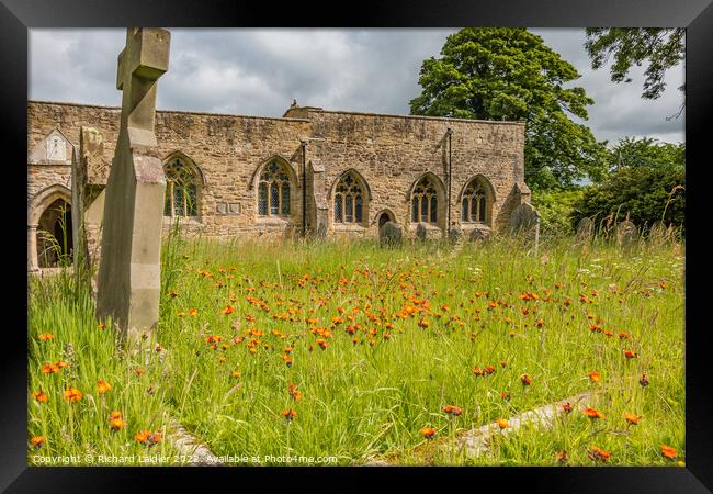 St Marys Churchyard, Wycliffe, Teesdale Framed Print by Richard Laidler