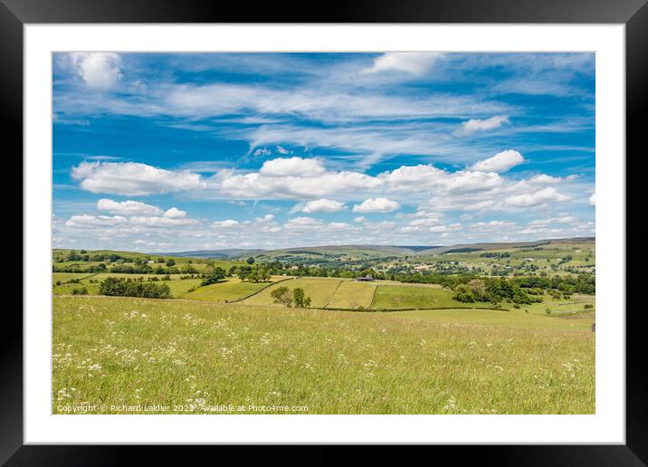 Over to Middleton from West Pasture Road  Framed Mounted Print by Richard Laidler