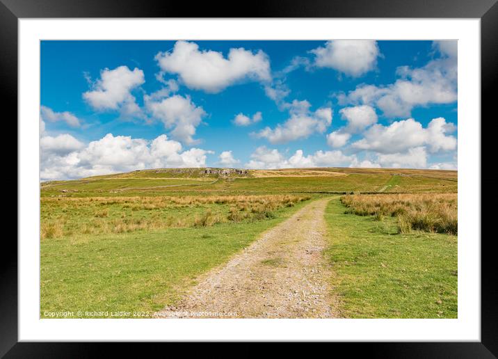 Up To High Hurth Edge, Teesdale Framed Mounted Print by Richard Laidler