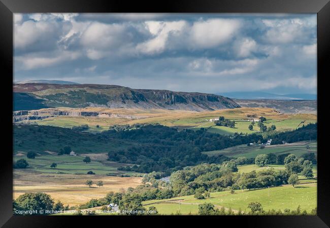 Cronkley Scar from Stable Edge, Teesdale (1) Framed Print by Richard Laidler