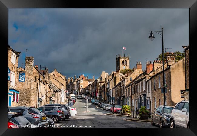 The Bank, Barnard Castle, Teesdale Framed Print by Richard Laidler