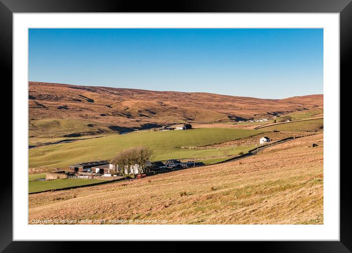 Harwood Farms Framed Mounted Print by Richard Laidler
