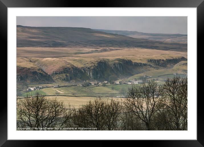 Spring Brightness on Holwick, Teesdale  Framed Mounted Print by Richard Laidler