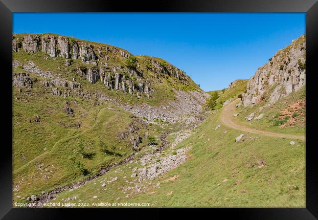 Early Summer Morning at Holwick Scar, Teesdale Framed Print by Richard Laidler