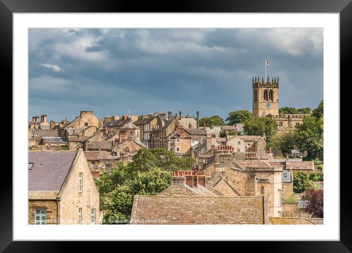 Barney Town from The Lendings  Framed Mounted Print by Richard Laidler